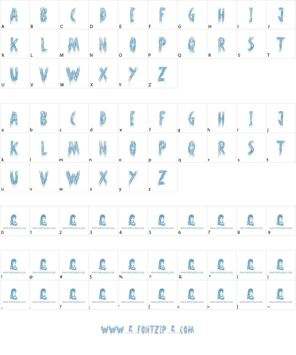 Oh Shit Font Character